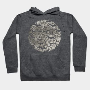 Bats Moon Cutout Hoodie